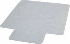 45'' X 53''  Office Chair Mat Carpet Protector with Lip in Slip Resistant Vinyl 
