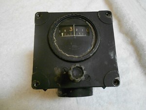 Sperry Directional Gyro Indicator AN 5735 # 646050 WW2 aircraft aviation
