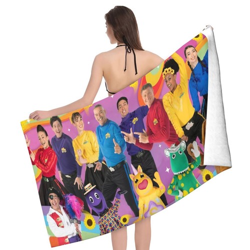 The Wiggles Beach Towels Microfiber Quick Dry Pool Towel High Absorber 30"x60" - Picture 3 of 5