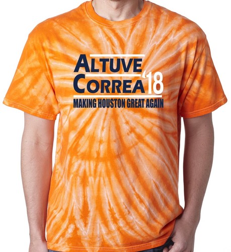 Tie-Dye Orange Jose Altuve Carlos 