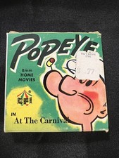 Vintage Popeye 8 Mm Home Movies At The Carnival