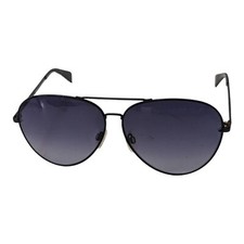 Rag Bone RNB1006/S 807 9O Black Womens Black Tinted Aviator Sunglasses Polarized