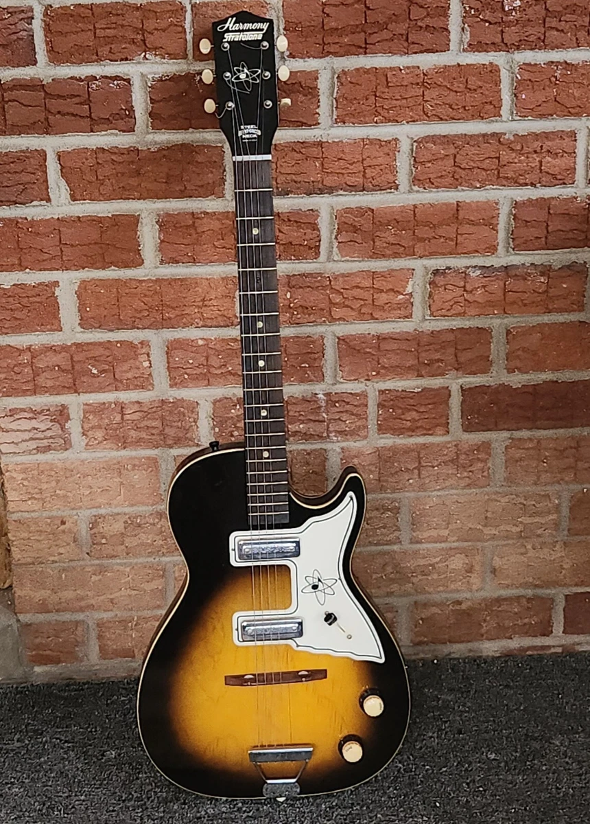 Harmony 2024 stratotone guitar