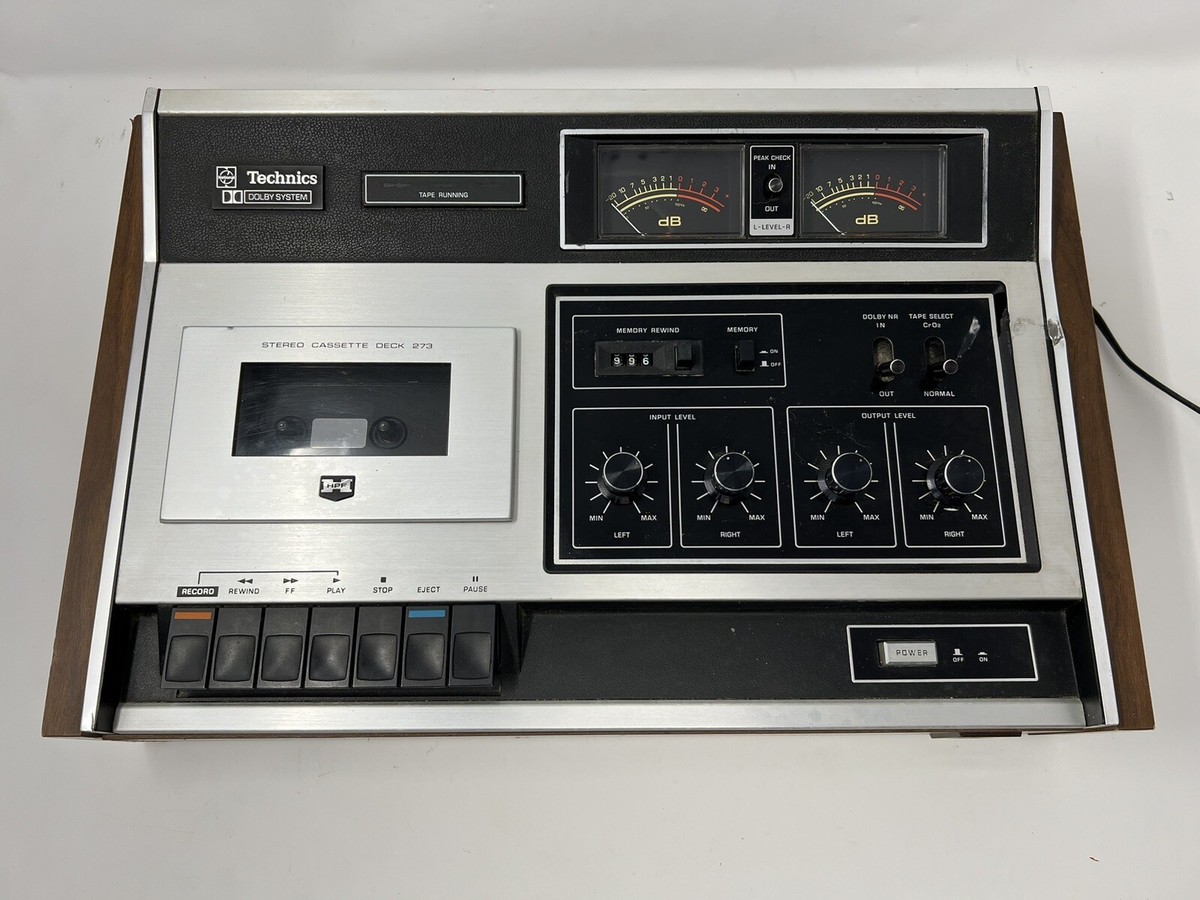 Technics RS-273US (1975) Vintage Cassette Tape Deck - Parts