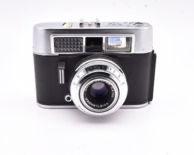 Voigtlander Vito CLR Film Camera Color Skopar f/2.8 50mm Lens Case