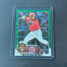 2023 Topps Series 2 Israel Pineda Rookie Green Foil 170/499