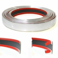 25mm x 5m Chrome Car Styling Moulding Strip Trim Adhesive Edge Guard Protector