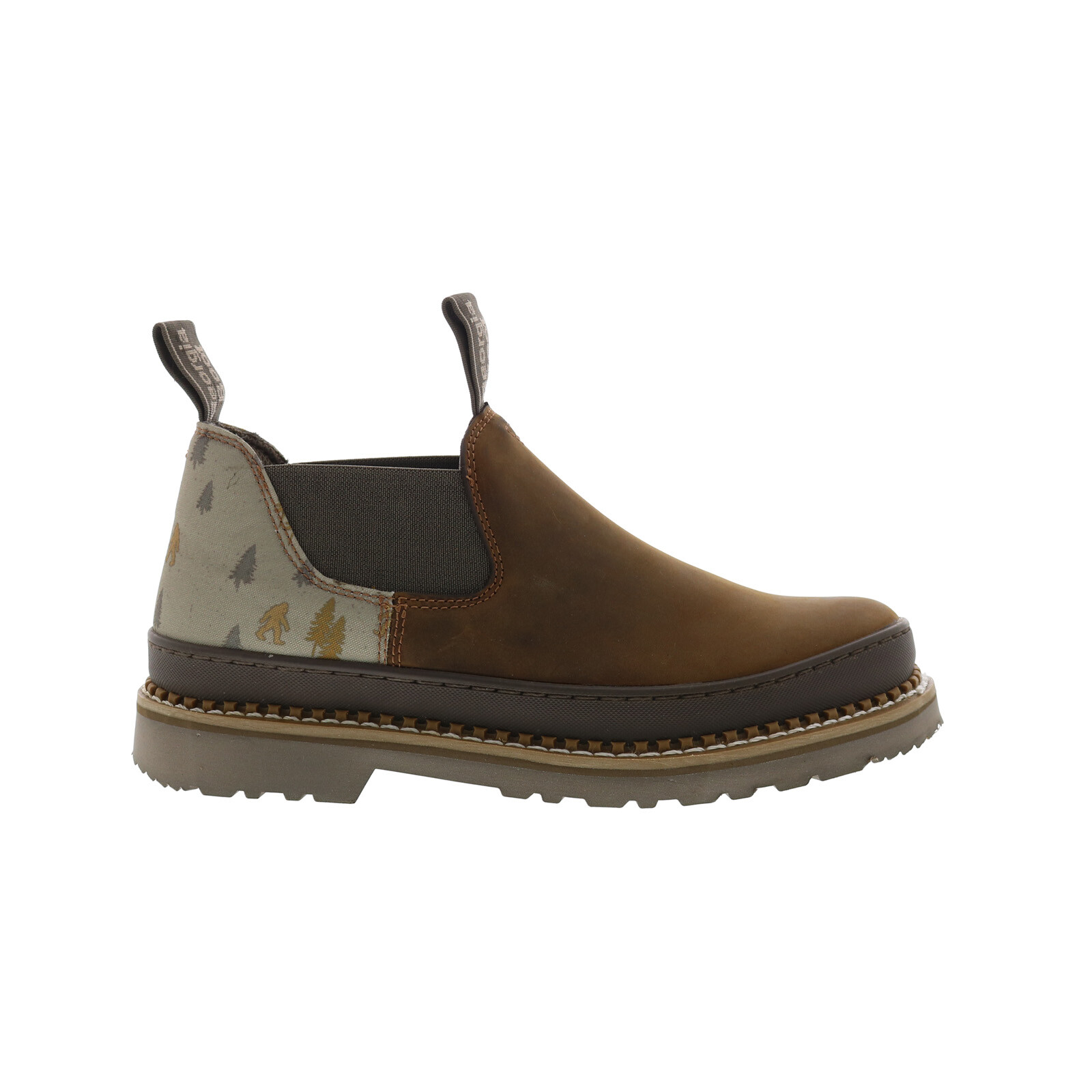 Georgia Sasquatch Romeo GB00611 Мужские коричневые широкие кожаные ботинки Челси 85 13790₽