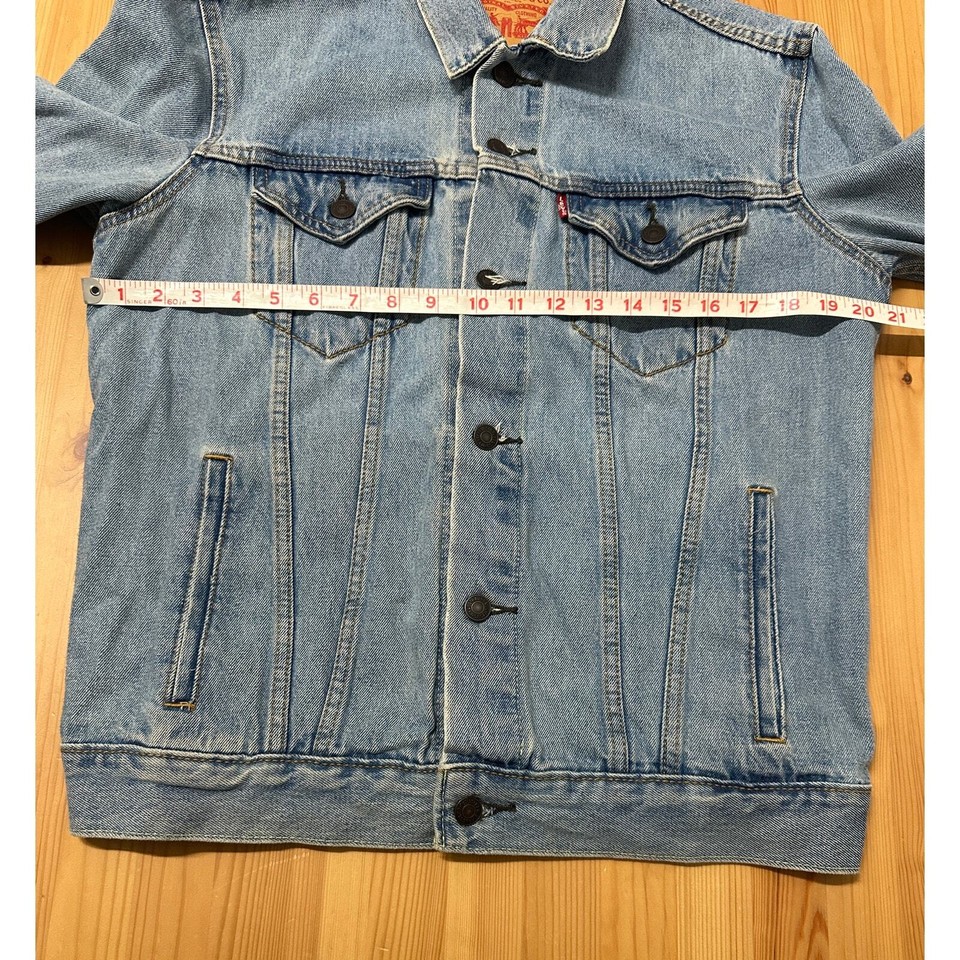 Levis Mens Denim Jacket Medium eBay