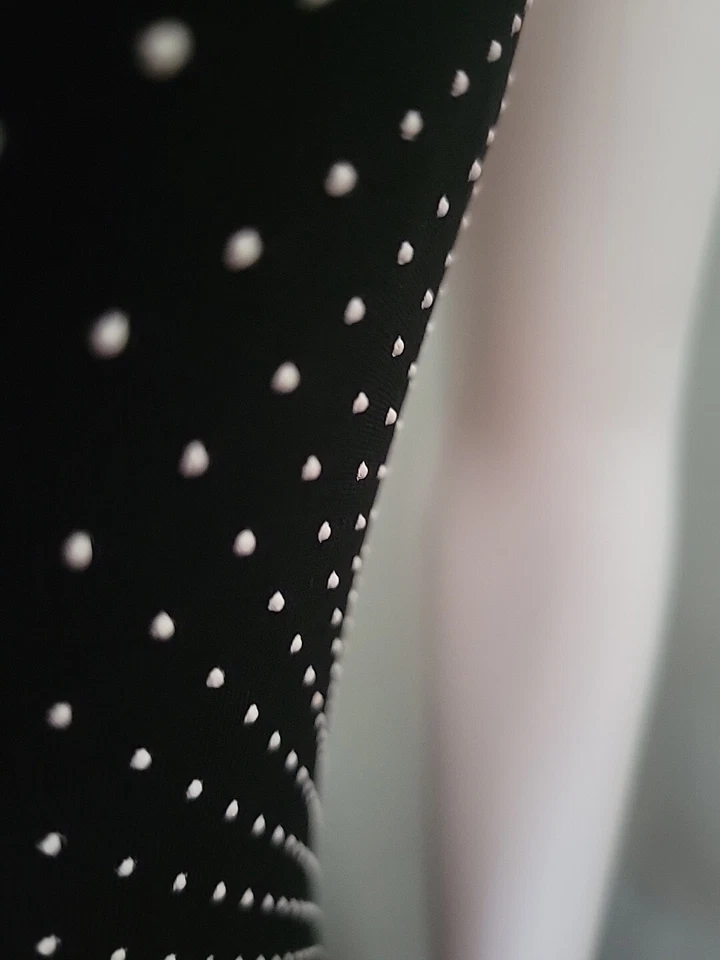 Coldwater Creek 女式长裙 10 码前后锁眼圆点... — 第 3/4 张图片