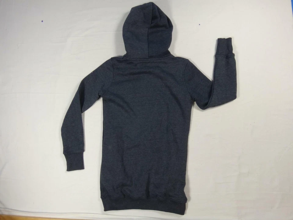 57027 Herren Pullover Jacke Hoddy langarm Stoff Merish Modell 222 Zip Gr. L blau - Bild 3 von 4