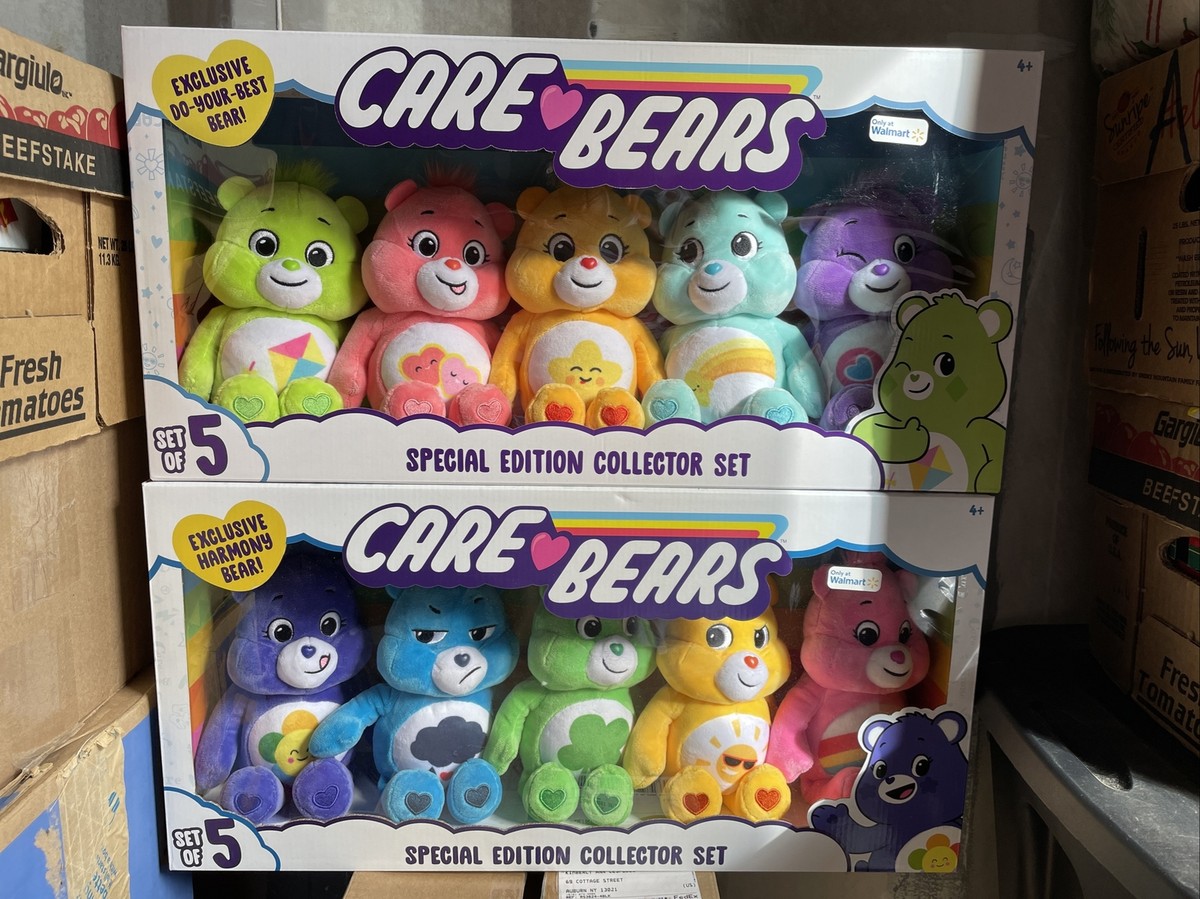 care bear Special Edition Collector Set Split walmart harmony Do-Your-Best  bear