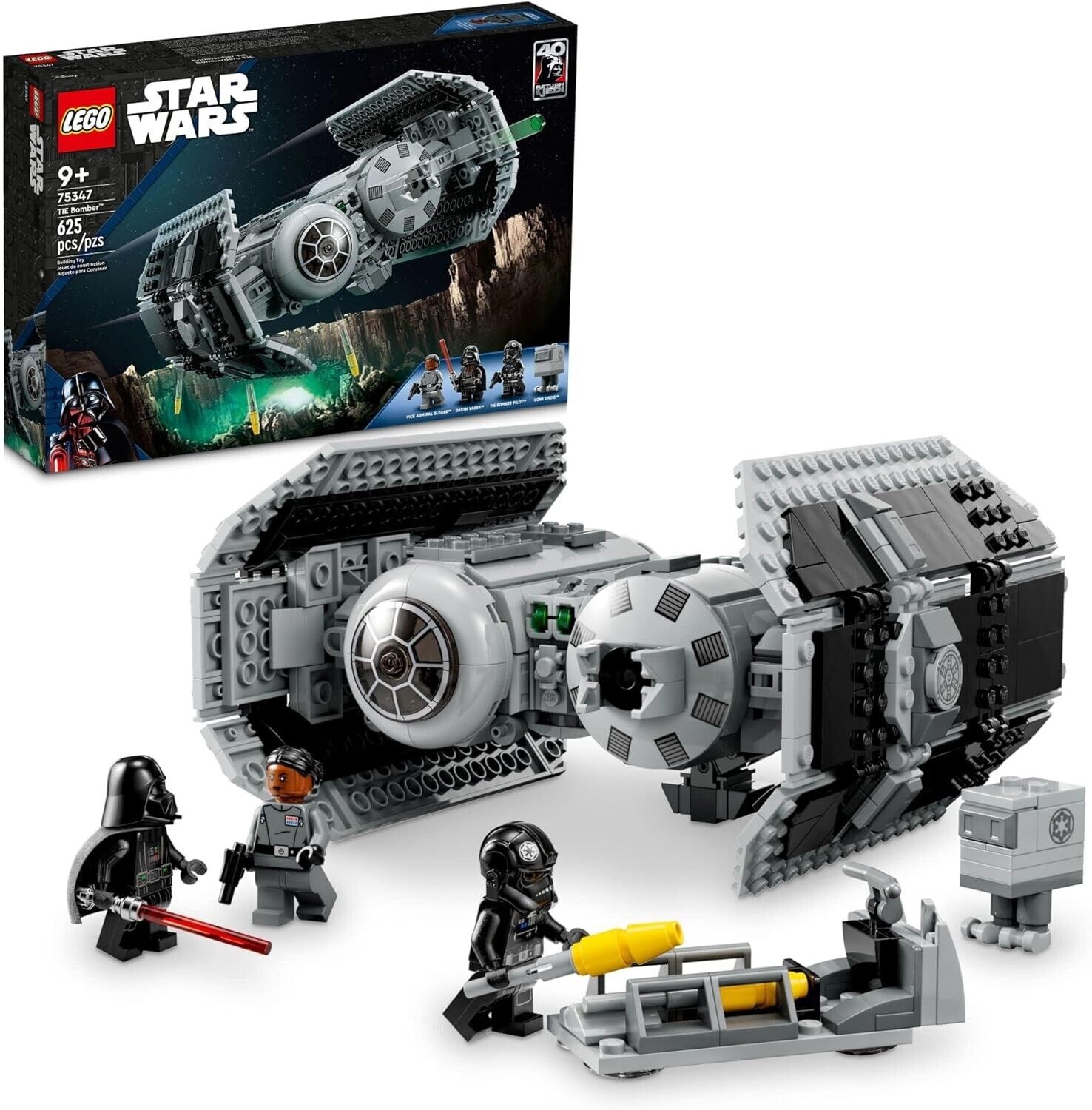 LEGO Star Wars 75347 Starfighter TIE Bomber Model Building Kit 2023 Gift Set