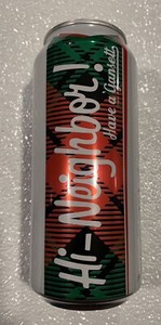 2024 NARRAGANSETT RED&GREEN RIBBON CHRISTMAS SEASONAL RELEASE CRAFT BEER CAN RI