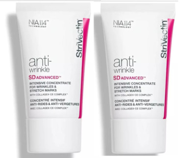 StriVectin anti-wrinkle SD Advanced Intensive Concentrate NIA114 2oz-2 pack=4oz