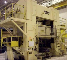 600 Ton Press for Sale • Mechanical Straight Side Double Crank • Warco 96" x 48"