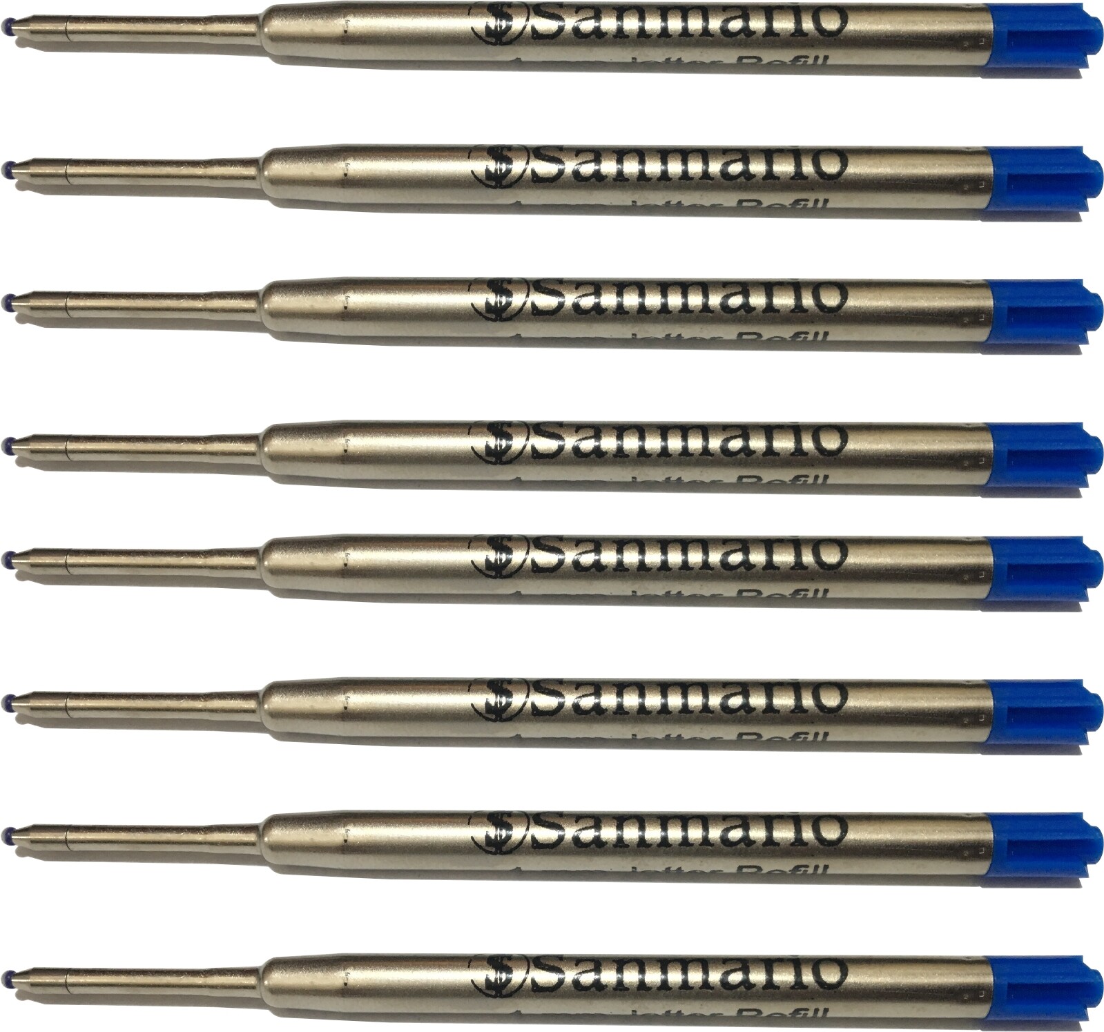 Parker Compatible Ink Pen Refills G2 Ballpoint Pens 1.0 mm Medium Blue