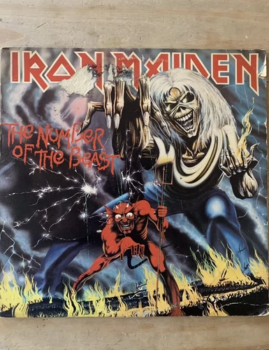 Iron Maiden: The Number Of The Beast, Harvest ST-12202, 1982,