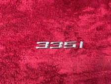 Bmw 2007-2013 E92 E93 Coupe Trunk Lid Lettering Emblem Oem 89k Bmw 2007-2013 E92 E93 Coupe Trunk Lid Lettering Emblem Oem 89k