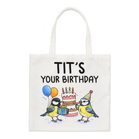 Brust S Your Geburtstag VöGel Regular Tragetasche Geschenk Liebhaber Frech Spaß