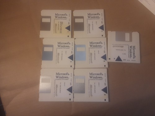 Microsoft Windows V3.0 (3.5) NON USA , 1991, CONTAINS 3.5" Disks - Picture 10 of 13