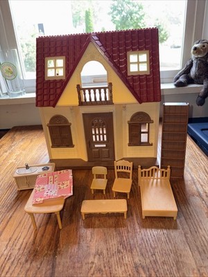 Calico Critters Red Roof Cozy Cottage Starter Home House And Accessories Random.