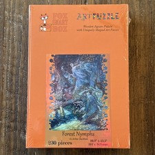 FoxSmartBox Art Puzzle "Forest Nymphs" 230 Pieces Wooden Jigsaw NEW/SEALED