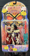 NIB 1994 Playmates Skeleton Warriors Baron Dark #8505 Collectible Action Figure