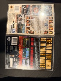 Street Fighter The Movie And Independence Day Game For SEGA Saturn CIB Nice !!