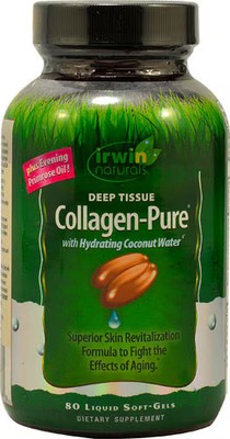 2 X Irwin Naturals Collagen-Pure� -- 80 Liquid Softgels