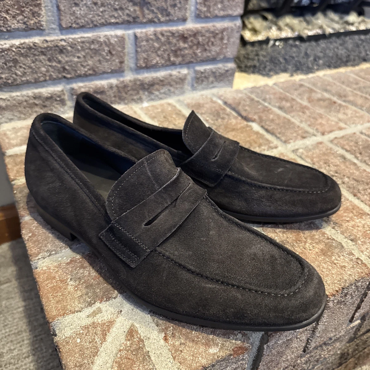 To Boot New York Adam Derrick Devries Black Leather Penny Loafers Made In Italy To Boot New York Men main image 4