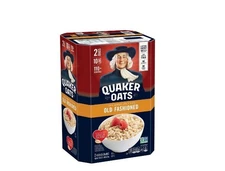 QUAKER OATS Quick 1-Minute Oatmeal Non-GMO Total 10 lbs FRESH!! FREE SHIP!!