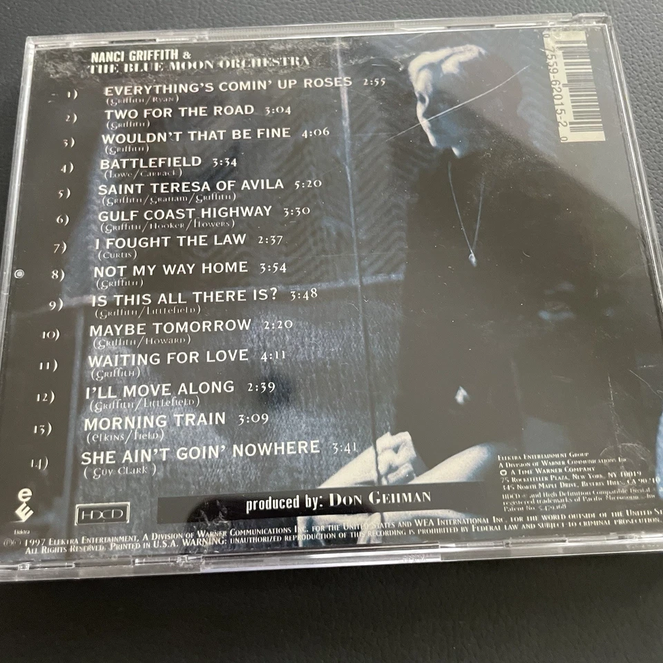 Nanci Griffith 💿. Blue Roses from the Moons - CD - Bild 3 von 3