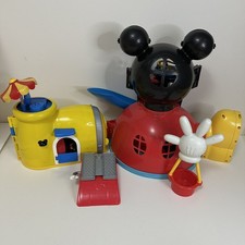 Disney Mickey Mouse Clubhouse Playset Lot - Garage, Balloon & Car