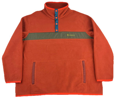Cotopaxi Teca Fleece Pullover Jacket Hiking Camping Mens 2XL Burnt Orange