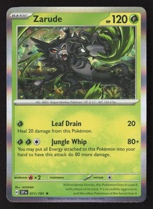 Zarude Pokemon Card | eBay