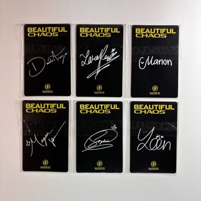 KATSEYE] Official BEAUTIFUL CHAOS Chaotic Ver. Album Photocard