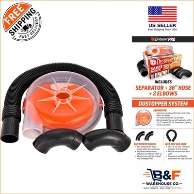 PRO Low-Profile Dust Separator for 5HP Wet/Dry Vacuums -  Design