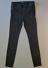 Womens Simply Vera Vera Wang Black Dress Jean Leggings Small
