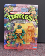 Vintage 1988 Teenage Mutant Ninja Turtles Michaelangelo Playmates Unpunched
