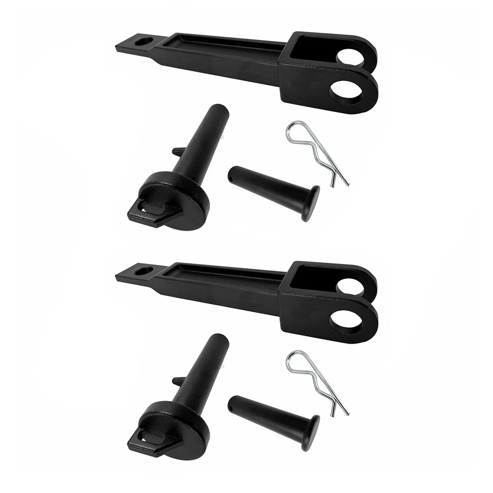 2* A20-6014 Single Tow Hook W/Pull Pin&Frame Pin For Kenworth For Peterbilt - Image 4 of 4