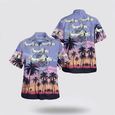 US Navy Grumman C 2A Greyhound VRC 50 Foo Dogs Hawaiian Shirt 8211 Beachwear Gif