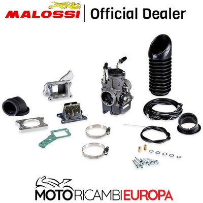 KOMPLETTER VERGASER MALOSSI PHBH 30 B LAMELLAR VESPA PX 125 150 2T