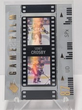 2024-2025 UD SPX SIDNEY CROSBY PIT PENGUINS GAME FILM ACETATE