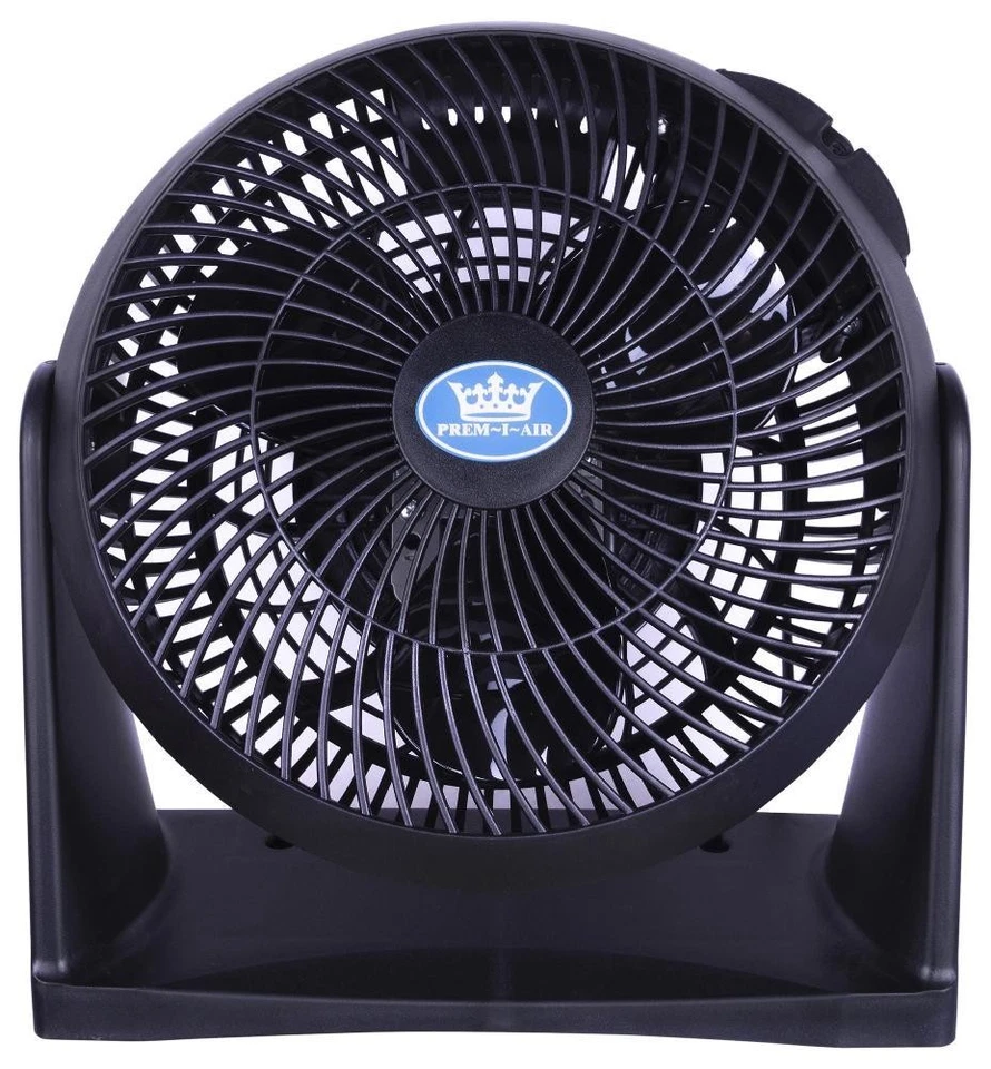 8" High Velocity Floor / Wall Mountable Fan, Black - EH1676 - Изображение 2 из 4