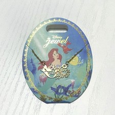 Disney Store Little Mermaid Ariel Necklace Rare Unused
