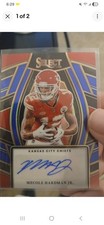2023 Select Signatures Mecole Hardman Blue Auto/99