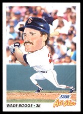 Wade Boggs 1992 Score #434 Boston Red Sox MLB READ FREE SHIPPING AutographDen