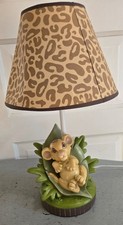 Vintage 1994 Disney Lion King Simba Nursery Lamp Rare Base  Shade Retired EUC