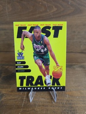 1997-98 Skybox Z-Force - Fast Track Ray Allen #1 FT
